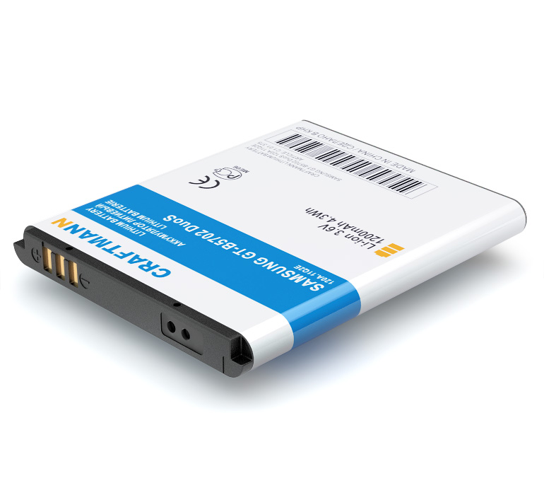 SAMSUNG GT-B5702 Duos [AB474350DU], 1200 mAh CRAFTMANN