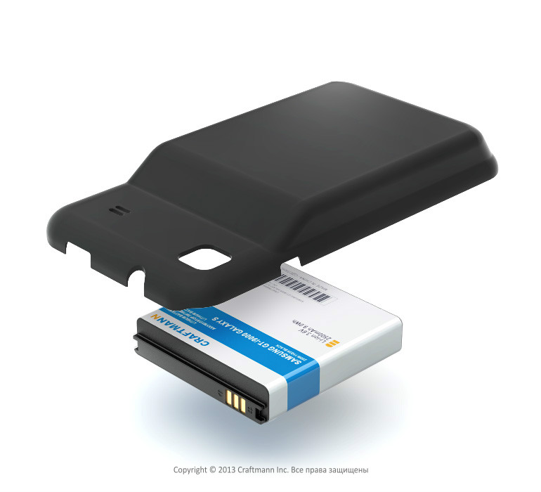  SAMSUNG GT-i9000 GALAXY S    [EB575152VU++], 2500 mAh CRAFTMANN, 